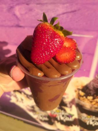 Rainha do Açaí 11 AÇAÍ NUTELLA E MORANGO Meu catálogo fácil